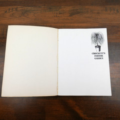 Crockett’s Indoor Garden by James Crockett Hardcover 1978 1ST EDITION Excellent