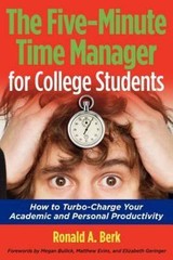 Five-Minute Time Manager For College Students by Berk, Ronald A., Like New Us…