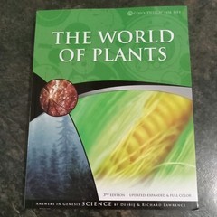 World Of Plants God’s Design For Life Homeschool Science AIG 3 Student Teacher