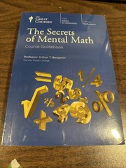 Secrets of Mental Math by Arthur T. Benjamin (DVD)