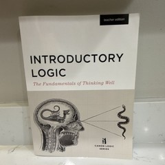 Canon Press Introductory Logic Teacher’s Edition Douglas Wilson PB 2007
