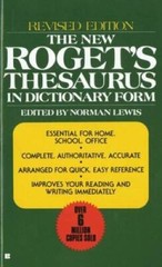 The New Roget’s Thesaurus in Dictionary Form: Revised Edition – GOOD