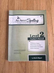 All About Spelling Level 2 Teachers Manual, 2015 edition