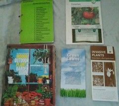 GR 52 “The Basic, Illustrated Indoor/Outdoor Plant & Garden Guide” + Extras *VIN