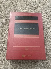 Constitutional Law 7th Edition Hardcover Textbook