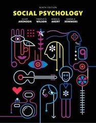 Social Psychology (9th Edition) – Hardcover, by Aronson Elliot; Wilson – Good