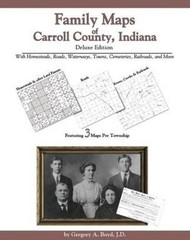 Genealogy Family Maps Carroll County Indiana