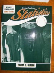 Introductory Statistics, Student Study – Paperback, by Mann Prem S. – Very Good