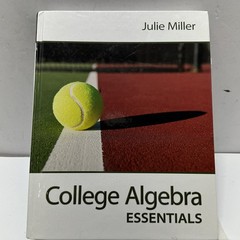 College algebra essentials – Julie Miller