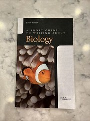 New! A Short Guide to Writing About Biology Pechenik Ninth Edition!