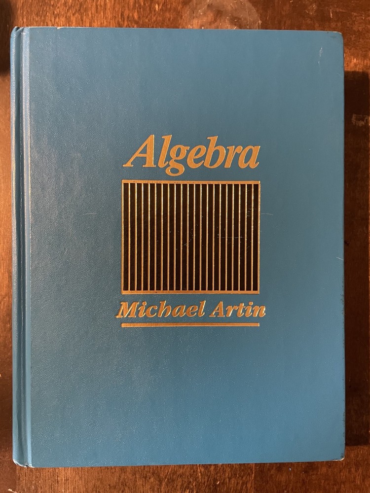 Algebra by Artin
