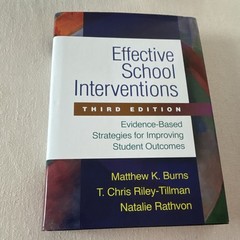 Guilford Effective School Interventions Evidence-Based Strategies 3rd Ed K-12 PB