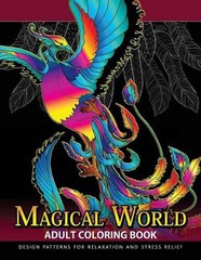 Magical World Adult Coloring Books: Adult Coloring Book Centaur, Phoenix, Mermai