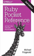 Ruby Pocket Reference: Instant – Paperback, by Fitzgerald Michael – Very Good x