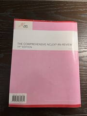 ATI Comprehensive NCLEX‑RN Review 19th Ed – Like New – Nursing Exam Prep Guide