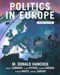 Politics in Europe : An Introduction to the Politics of the United Kingdom, Fran