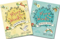 New Master Books MORE THAN WORDS Level 1 & 2 SET Living Faith Bible Curriculum