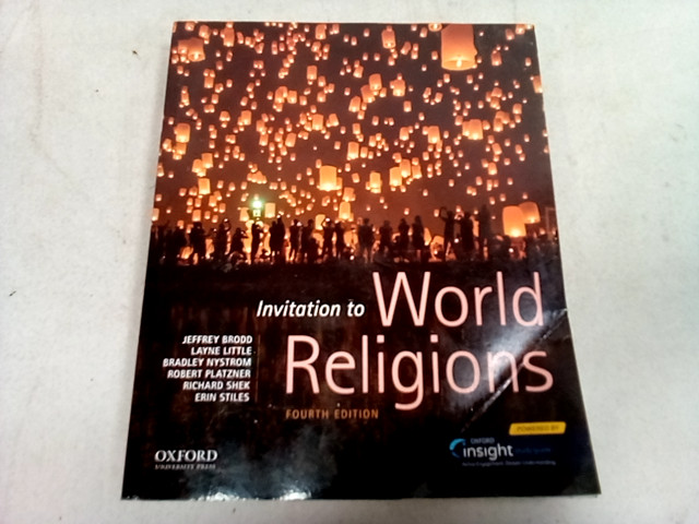 Invitation to World Religions – 4th Edition (eBook+CourseWare Rental) Oxford Uni