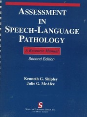 Assessment in Speech-Language Patho…, McAfee, Julie G