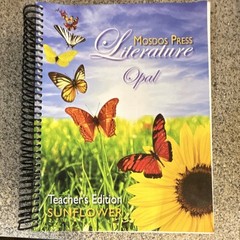 Mosdos Press Opal Literature Teacher’s Edition Spiral Textbook