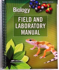 ABEKA Biology Field and Laboratory Manual Teacher Edition 4th Edition 10th Grade