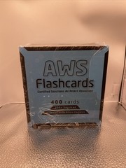 AWS Flashcards Certified Solutions Architect Associate 400 Cards 2024 SEALED NEW