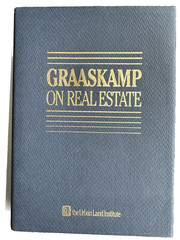 NEW — GRAASKAMP ON REAL ESTATE – HC – ULI – (Ed) Stephen P Jarchow-Dust jacket