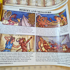 VTG Greek Mythology Posters Laminated Educational Olympian Goddesses Set of 3