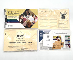 IEW Phonetic Zoo Spelling Budget Package Teacher Notes Lesson Cards Lot New