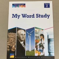 Homeschool Elementary Phonics My Word Study Benchmark Education Set Volumes 1&2