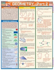 Geometry Part 2 (Quickstudy: Academic) – Pamphlet By BarCharts, Inc. – VERY GOOD