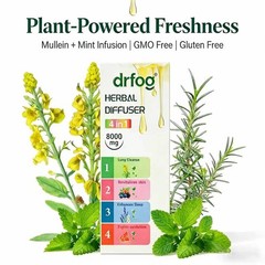 4-in-1 Herbal Diffuser Mullein Thyme Peppermint Lavender & Dandelion Blend