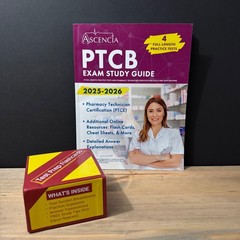 PTCB Exam Study Guide 2025-2026 & Flashcards Bundle – Ascencia