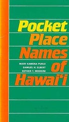 Pocket Place Names of Hawai’i – Paperback, by Pukui Mary Kawena; – Acceptable