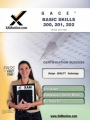 GACE Basic Skills 200, 201, 202 Teacher Certification Test Prep Study Gui – GOOD