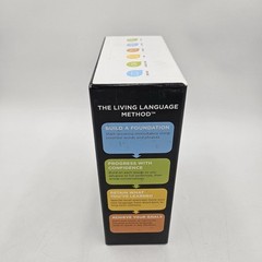 Living Language French Platinum Set 3 Books 9 CDs Essential Intermediate Advance