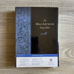The MacArthur Study Bible ESV Hardcover by John MacArthur, Concordance, Notes