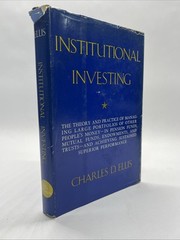 Institutional Investing Hardback Book By Charles Ellis Investing Large Portfolio