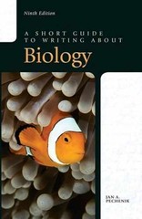 Short Guide to Writing about Biology, A – Paperback, by Pechenik Jan – Very Good