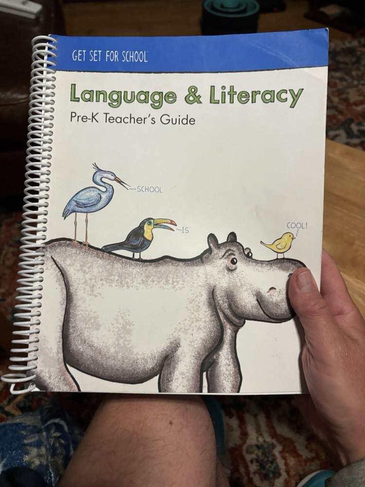 Handwriting Without Tears Get Set for School: Language and Literacy Pre-k Te…