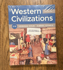 W. W. Norton Western Civilizations Vol 1 21st Ed Cole & Symes Paperback 2024