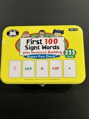 Super Duper Publications First 100 Sight Words + Sentence Building