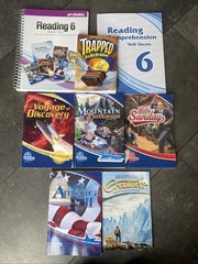 Abeka 6th Grade Reading & Spelling & Vocabulary Student & Teacher Bundle