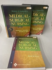 Brunner and Suddarths Medical-Surgical Nursing, 10th Edition 3 Volume Set !