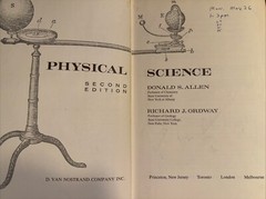 Physical Science 2nd Edition Donald S.Allen, Richard J.Ordway