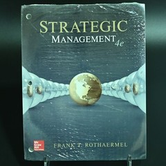 Strategic Management 4 Edition Loose Leaf Frank T Rothaermel New in Package