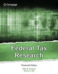 Federal Tax Research by Roby Sawyers: New