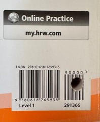 Avancemos! Spanish 1 Text, Teacher’s Edition Hardcover & Practice Packet