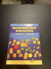 Introductory Statistics by Prem S. Mann (2006, Hardcover)