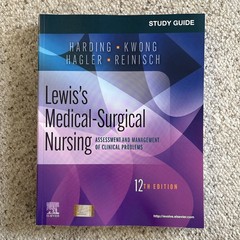 Study Guide For Lewis’s Medical-Surgical Nursing 12th Edition NEW